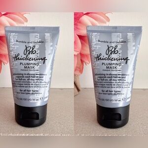 2*NEW Bumble and Bumble Thickening Plumping Mask 2oz/60ml TRAVEL SIZE